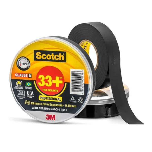 Fita Isolante 3M™ Scotch™ 33+